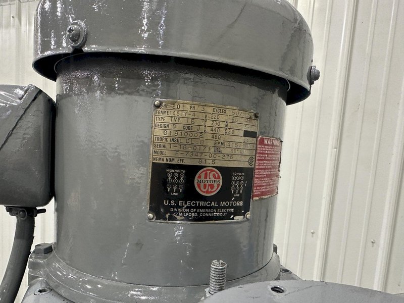 2 HP BRIDGEPORT RAM TYPE VERTICAL MILL: STOCK #77516
