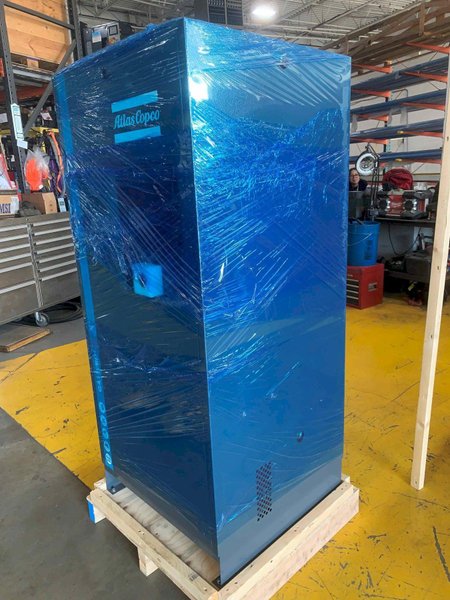 15 HP Atlas Copco GA11 VSD+ P Rotary Screw Air Compressor , 2021- 460 V,  Only 1 Hour Run Time