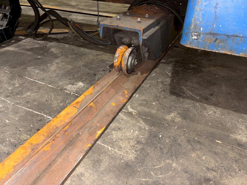 34 TON (68,000 LBS) PANDJIRIS MODEL #PR100 GEAR DRIVEN POWERED TANK TURNING ROLLS: YOBRO #24351