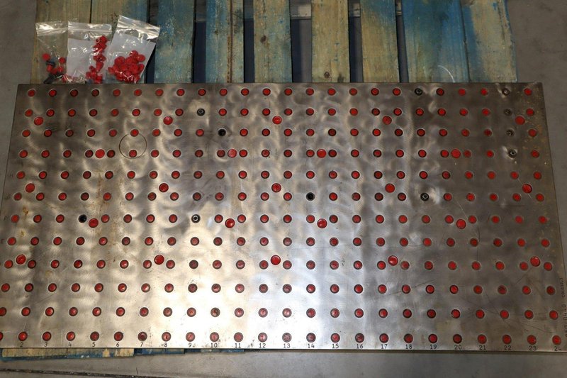 Chick 050-0440  48" x 23- 1/2" Workholding Foundation- Auction Item