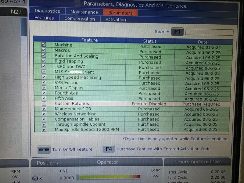 2022 Haas UMC-500SS 5-Axis Universal Machining Center