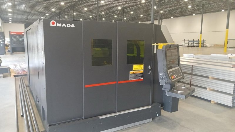 4000 Watt Amada Ventis 3015 AJ Fiber Laser, 2021 – 5′ x 10′ Table, Amada  Dust Collector, Orion Chiller