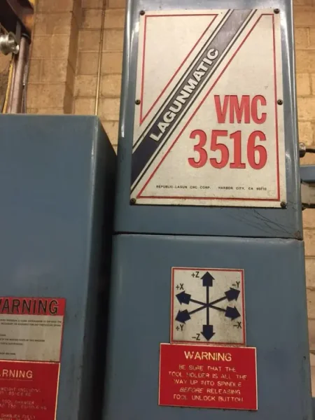 1995 LAGUN LAGUNMATIC VMC-3516 | Machining Centers, Vertical