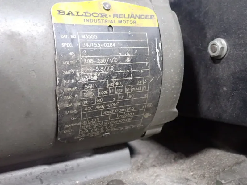 BURR KING 2 HP BELT GRINDER  -  760