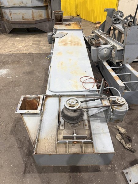 72" PANGBORN MODEL #6LK ROTOBLAST SWING OUT TABLE (2 TABLES)  SHOT BLAST MACHINE: STOCK #22783