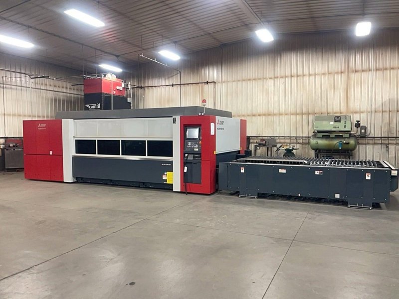 4000 Watt Mitsubishi ML3015SR-F-40-S Fiber Laser, 2018 – 5′ x 10′ Table