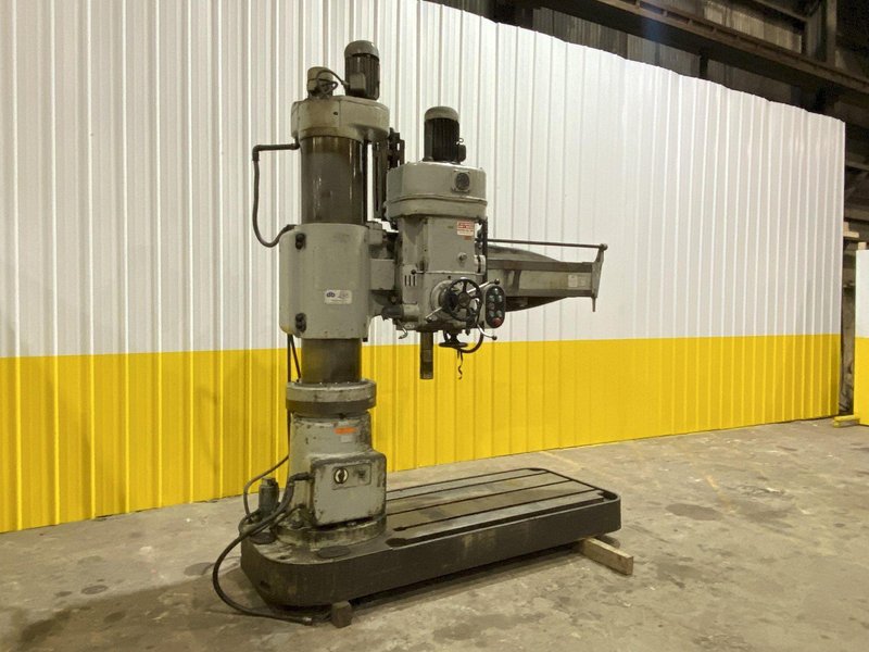 5&#039; x 13&quot; DARBERT MODEL #3676 RADIAL ARM DRILL: STOCK #20259