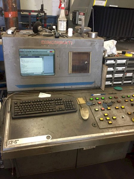 2500 WATT CINCINNATI #CL707 5X10 CNC SHEET LASER: STOCK #71526