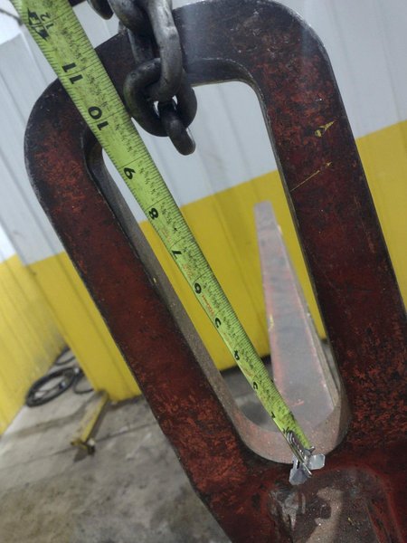 20,000 LBS x 72"  BUSHMAN MODEL #624 COIL LIFT C-HOOK: YOBRO #24521