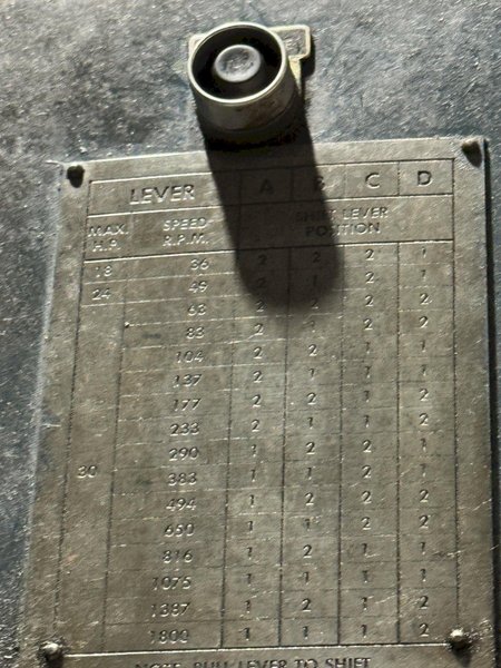 15 HP 68" X 168" ROCKFORD DOUBLE SIDED PLANER MILL. STOCK # 1214225