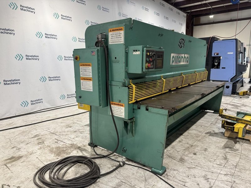 10′ X 1/4″ Piranha Model M1/4-10 Hydraulic Shear