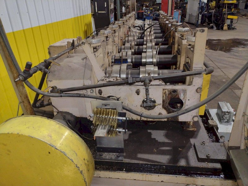 10 STAND X 2.5&quot; X 21&quot; KANE &amp; ROACH MODEL #2ST-CRFM ADJUSTABLE WIDTH &quot;C &amp; Z PROFILE&quot; ROLLFORMER: STOCK #11366