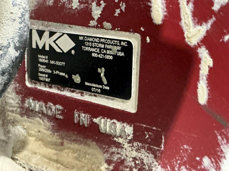 7.5 HP X 20" MK WET BRICK AND BLOCK SAW: YOBRO #25031