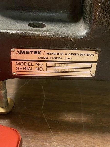 AMETEK # 3339 TENSILE TESTER ACCUFORCE III