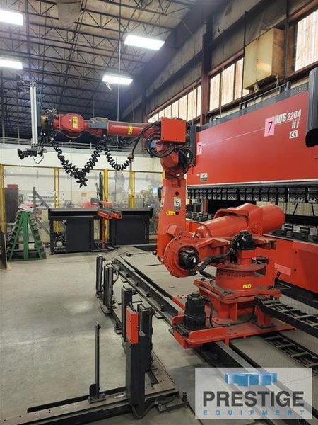Amada HDS2204NTW 242 Ton x 14&#039; 8-Axis CNC Press Brake W/Robotic Manipulator