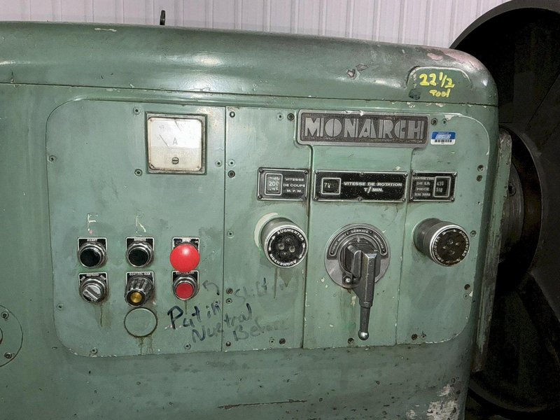 44" X 252" MONARCH MODEL #4025-31X252 HEAVY DUTY ENGINE LATHE: YOBRO #24974
