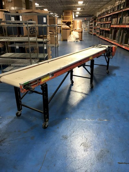 18" X 240" EMI MODEL #RM18-12-20 BELT CONVEYOR: STOCK 16163