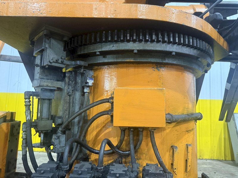 15,000 LB X 16" TISHKEN MODEL #HR-160 DOUBLE END REEL &amp; CAR: YOBRO #25253