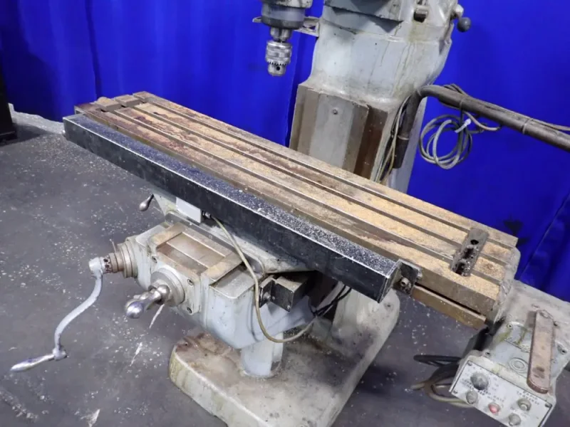 BRIDGEPORT 42" X 9" VERTICAL MILL
