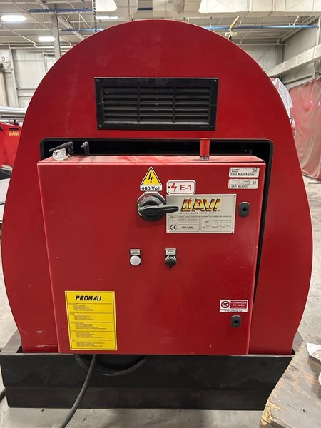 3/8″ X 8’ Davi MCA 2522 CNC Plate Roll, 2018