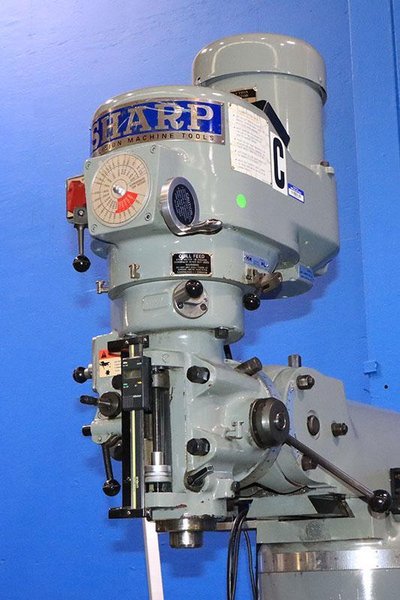 SHARP VARI-SPEED MILLING MACHINE, MODEL: LMV