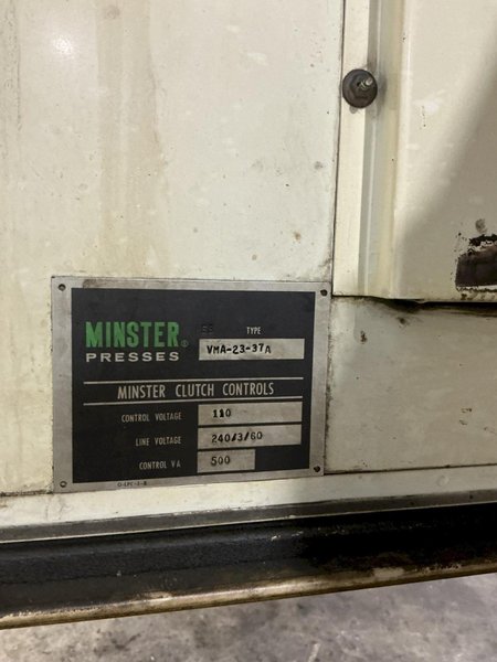 75 TON MINSTER MODEL #7 OBI STAMPING PRESS 6" STROKE : YOBRO #25747