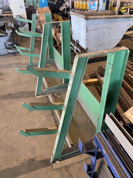PRESS BRAKE DIE STORAGE RACK. STOCK # 0736421