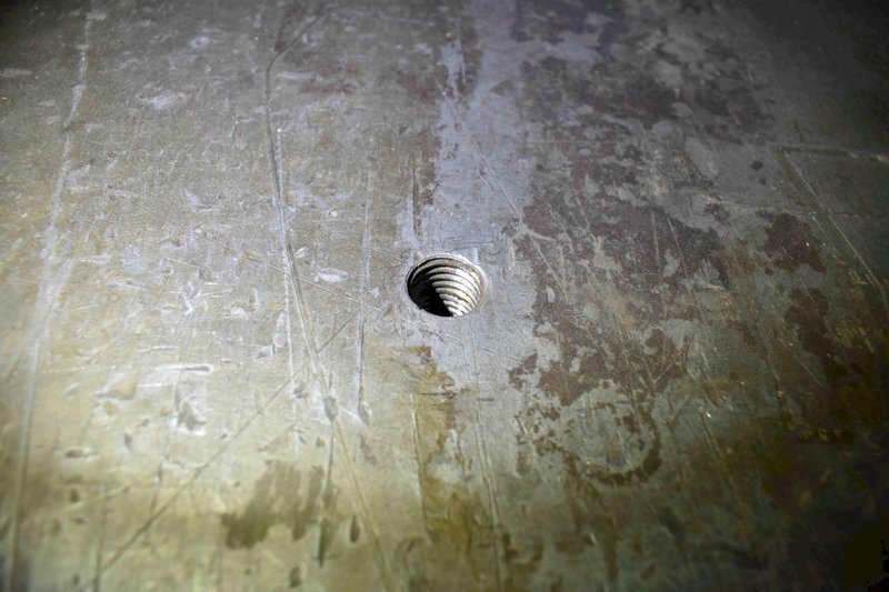 250 Ton Hannifin 4 Post Hydraulic Press, 30" STR, 35" DLO, 78" x 62" BA