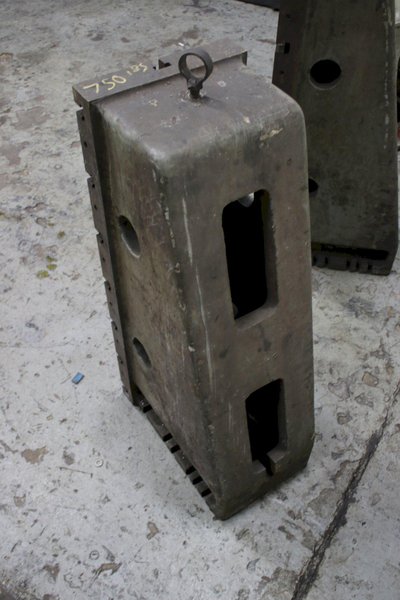 1 PAIR OF USED 12&quot; X 36&quot; X 18&quot; WIDE ANGLE PLATES: STOCK #74754