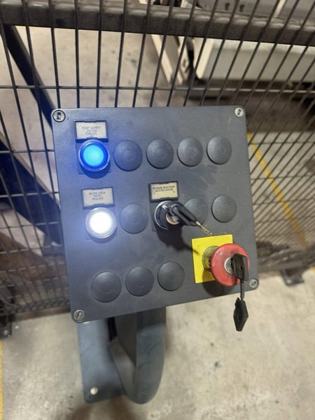 3000 Watt Salvagnini L3 Fiber Laser with 10 Tray Tower and Part Take Out Automation