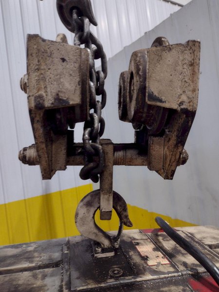 1/2 TON COFFING MODEL EC-1016-3 MOTORIZED POWER CHAIN HOIST: YOBRO #25041