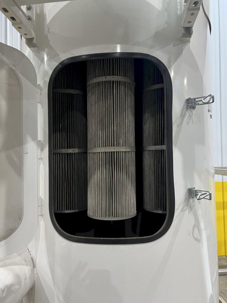 40 HP x 4 STATION CLEAN AIR TECHNOLOGIES / EUROVAC INDUSTRIAL TRANSIT &amp; BUS CENTRAL VACUUM SYSTEM: STOCK #19901