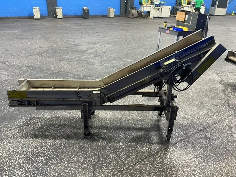 EMI CORP 10” CHIP CONVEYOR  -  TLK-12-3-4-20
