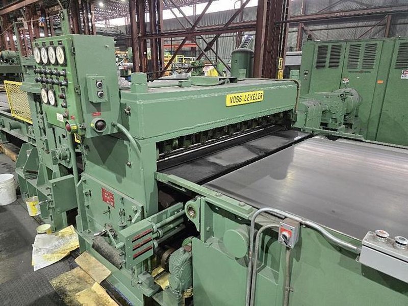 72” x .105” x 50,000# MCKAY/HERR VOSS CUT TO LENGTH LINE