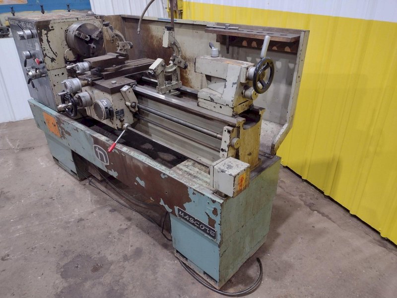 14&quot; x 40&quot; NARDINI MODEL #MASCOTTE 1440S GAP BED ENGINE LATHE, 1.75&quot; HOLE: STOCK #18997