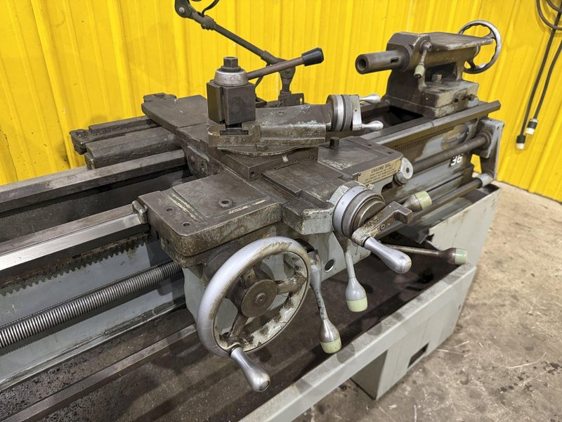 10" X 36" CINCINNATI MODEL #10-36 HYDRASHIFT ENGINE LATHE : YOBRO #25984
