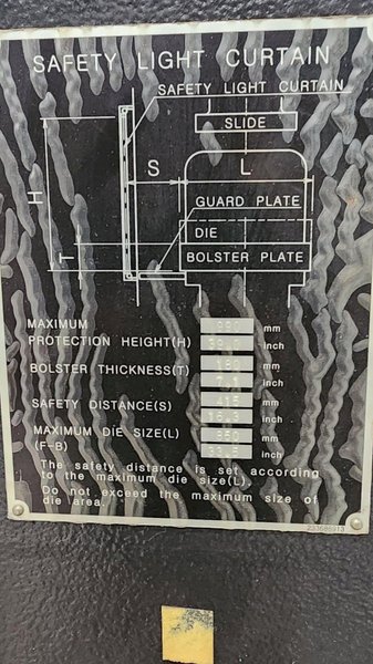 220 Ton Amada SDE-2025 Servo Electric Press, 2008