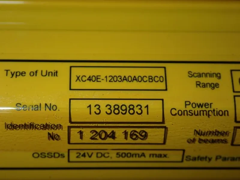SICK LIGHT CURTAIN SENSOR   -  C4000