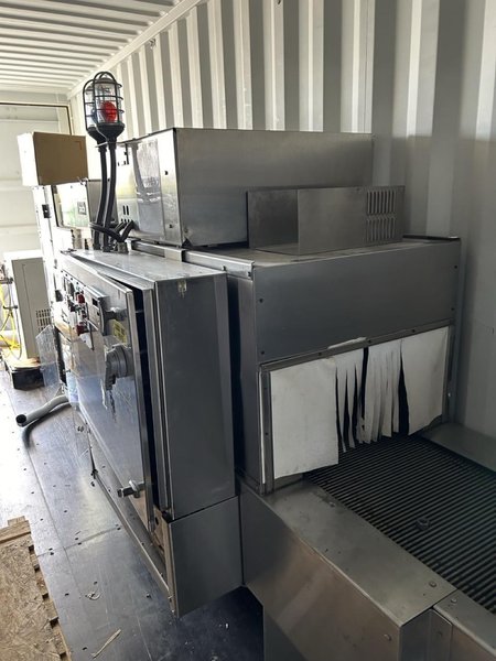 Axon ThermoPoint Shrink Sleeve Heat Tunnel System with Conveyor – Stainless, Inline, Electric