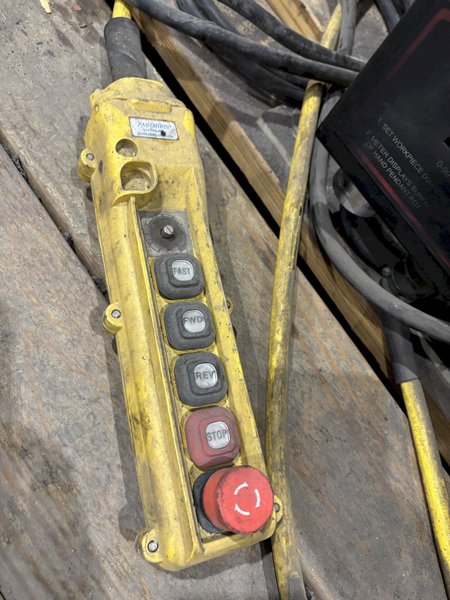 12,000 LBS X 48" PANDJIRIS MODEL MT-120-4.5 POWERED ROTARY TABLE WELDING POSITIONER, 115V: STOCK #22644