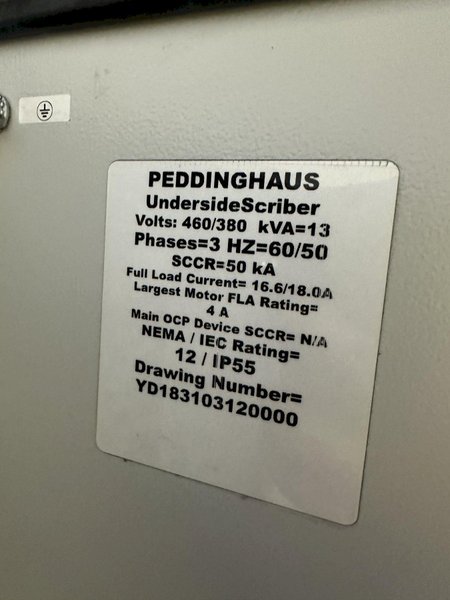 PEDDINGHAUS STEEL ROBOT UNDERSIDE SCRIBER: STOCK #19935