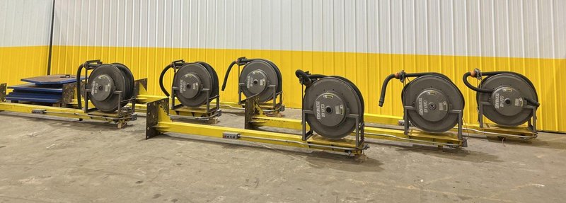 40 HP x 4 STATION CLEAN AIR TECHNOLOGIES / EUROVAC INDUSTRIAL TRANSIT &amp; BUS CENTRAL VACUUM SYSTEM: STOCK #19901