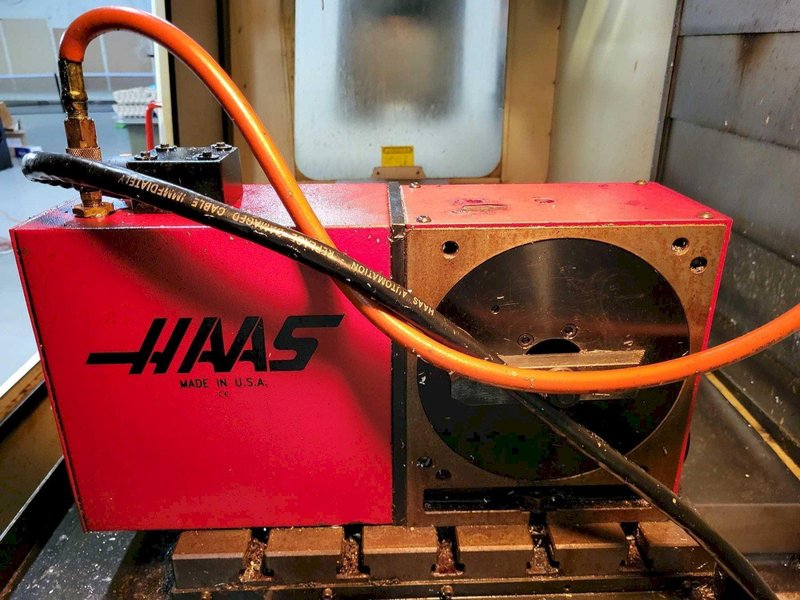 Haas VF-3 CNC VMC, 2000 – Haas Rotary Indexer