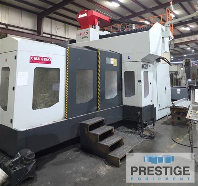 YAMA SEIKI AWEA MEGA 5 P3020 5-Axis Bridge Type CNC Vertical Machining Center