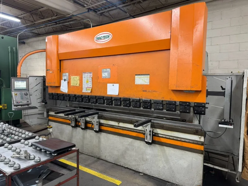 USED ERMAKSAN 12' X 176 TON HYDRAULIC CNC PRESS BRAKE MODEL CNC SAP 12X176
