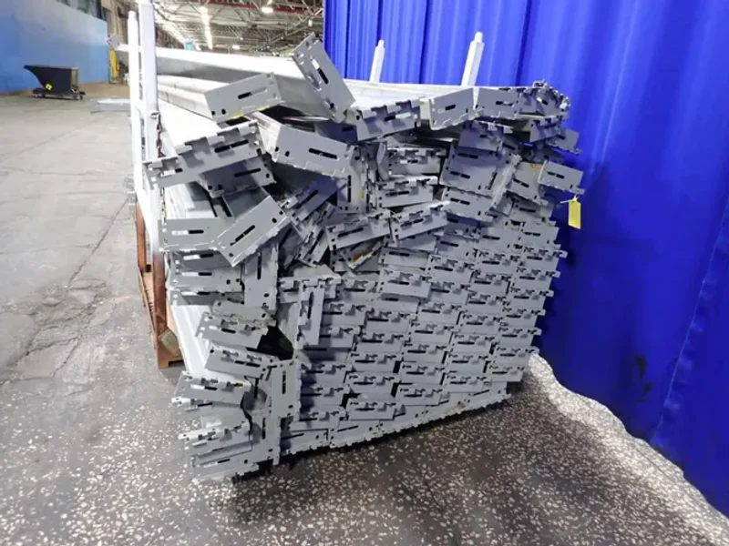 120" X 8" PALLET RACKING BEAMS