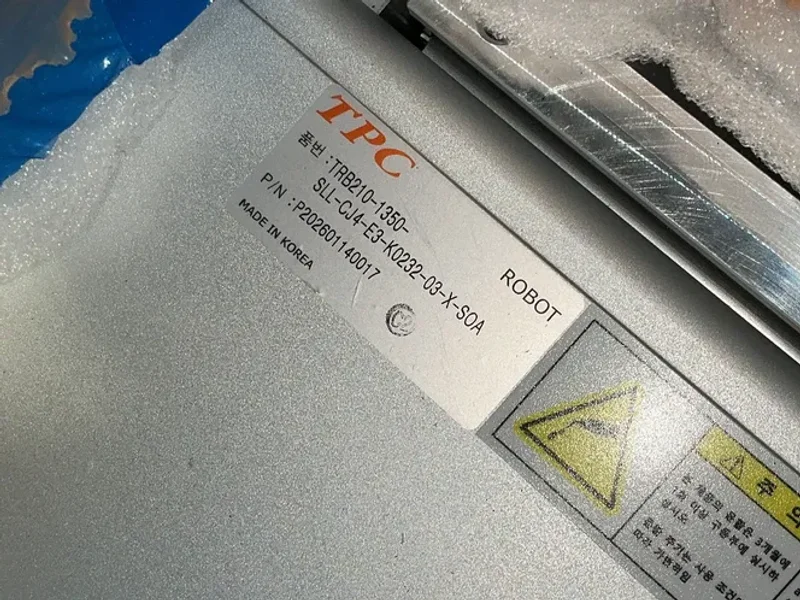 TPC ROBOT LINEAR ACTUATORS  -  TRB210-1350-SRL-CJ4-E3-K0232-03-MI-X-S0A