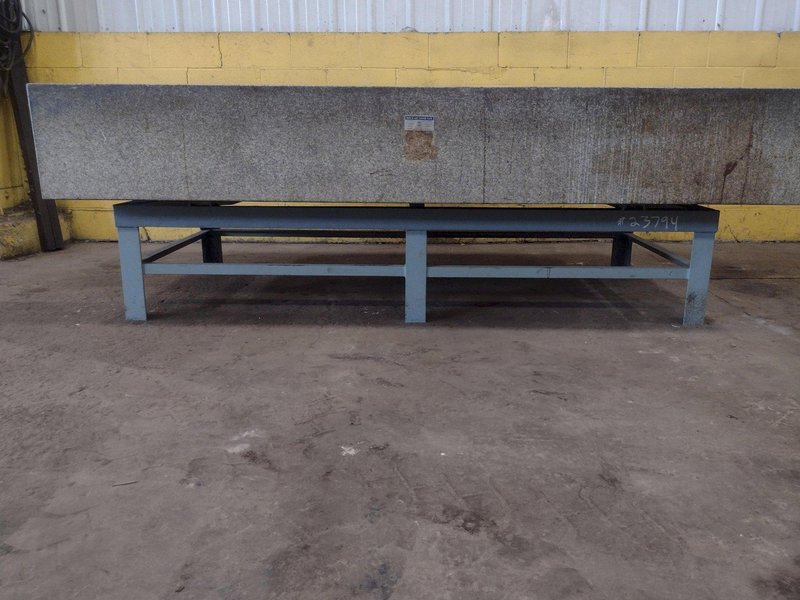 8&#039; X 4&#039; X 14&quot; ROCK OF AGES PRECISION LAYOUT INSPECTION GRANITE TABLE: STOCK #23794