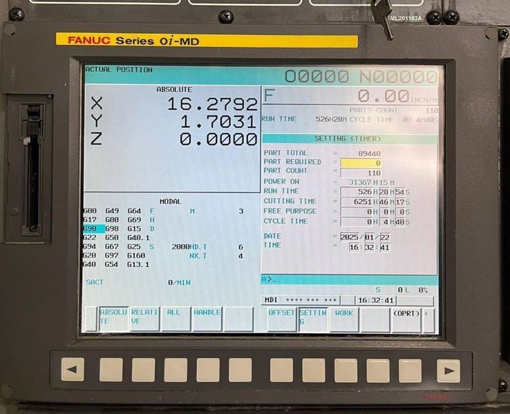 Samsung MCV 50 CNC Vertical Machining Center