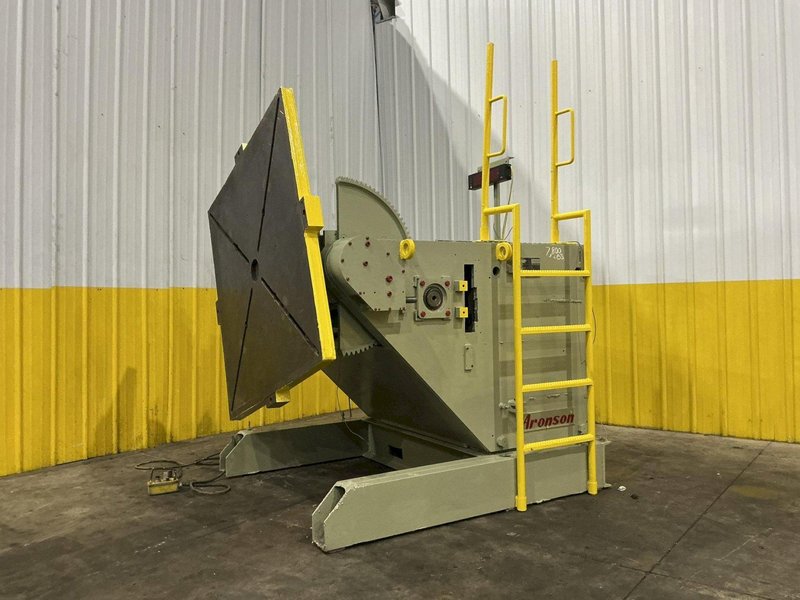 20,000 LB ARONSON MODEL #HD200A POWERED WELDING POSITIONER: YOBRO #24905